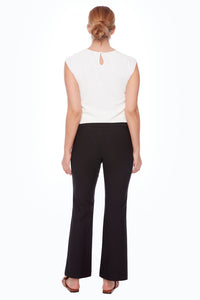 Up Pants 68252- Precision Ponte Full-Length Boot Leg Pants