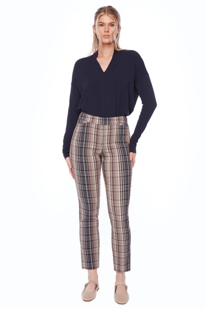 Up - Waterford Plaid Techno Full Length Pant