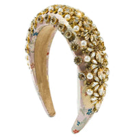 Tania Hird Isabella Statement Headband - Pink