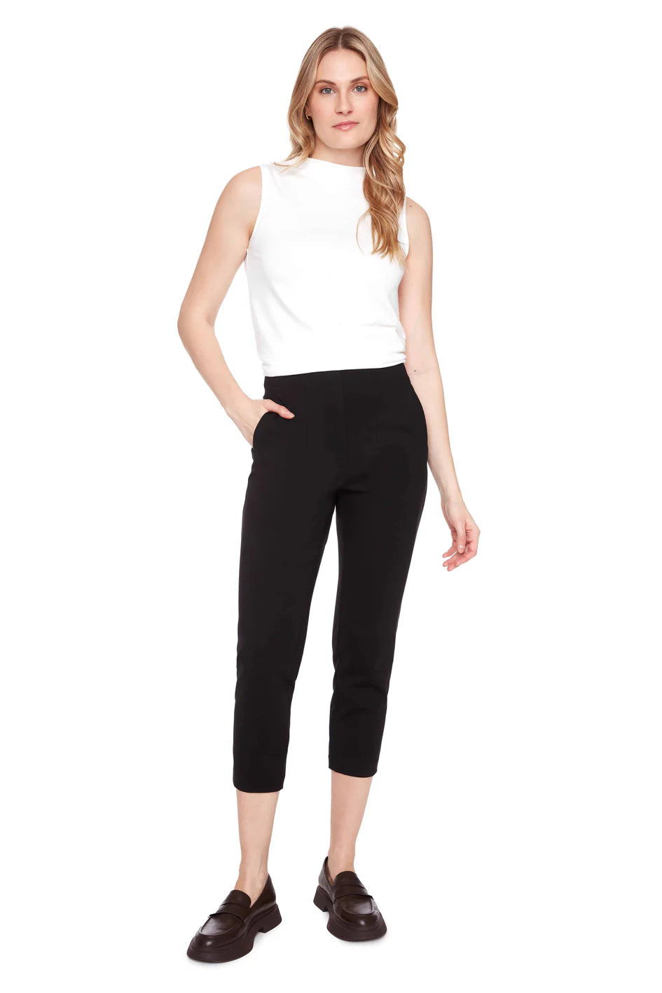 68691  Up Pants - Cropped Ponte Pants