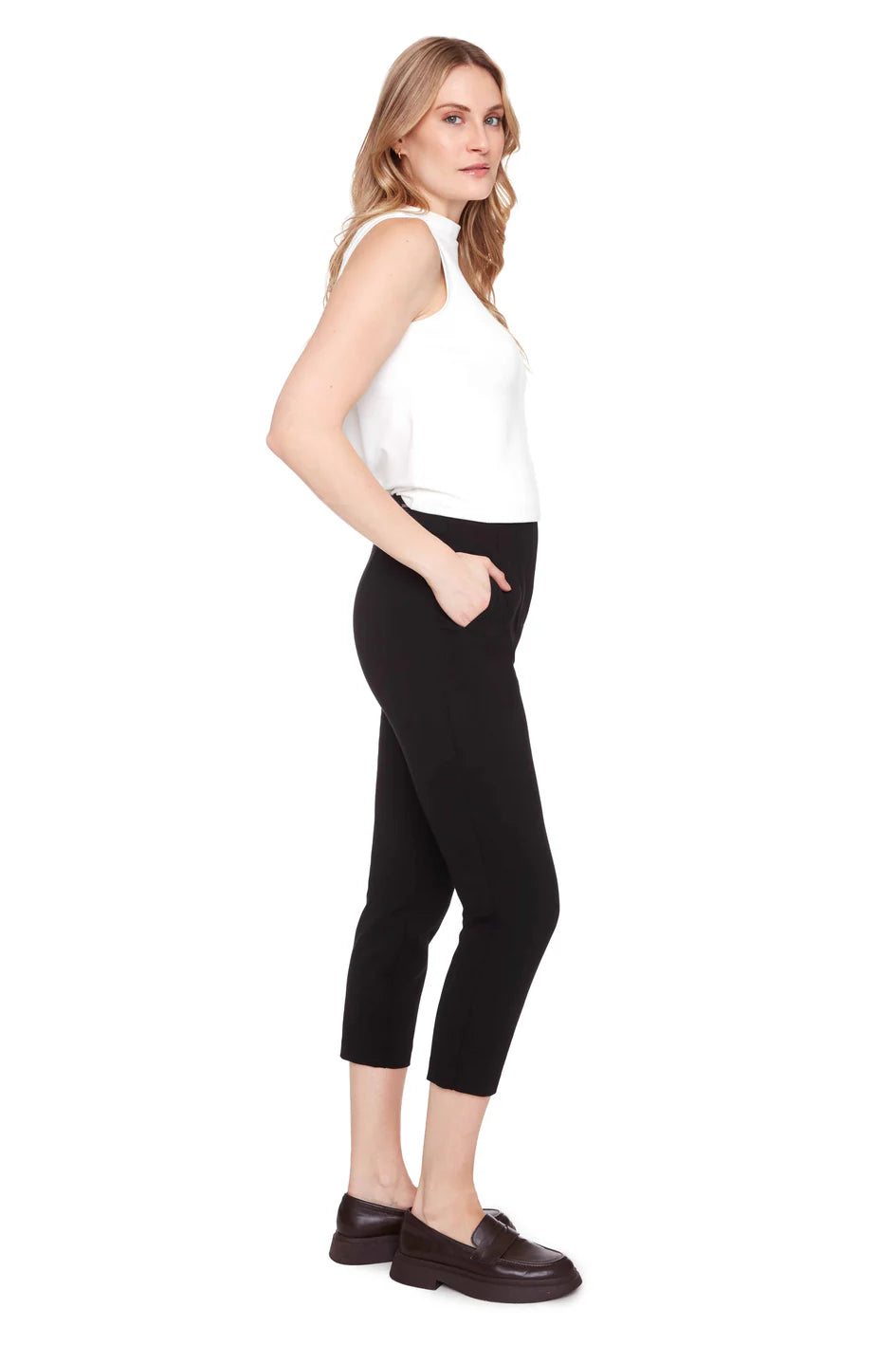 68691  Up Pants - Cropped Ponte Pants