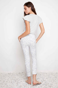 Up Pants Pebbles Techno Petal-Slit Ankle Pant detail