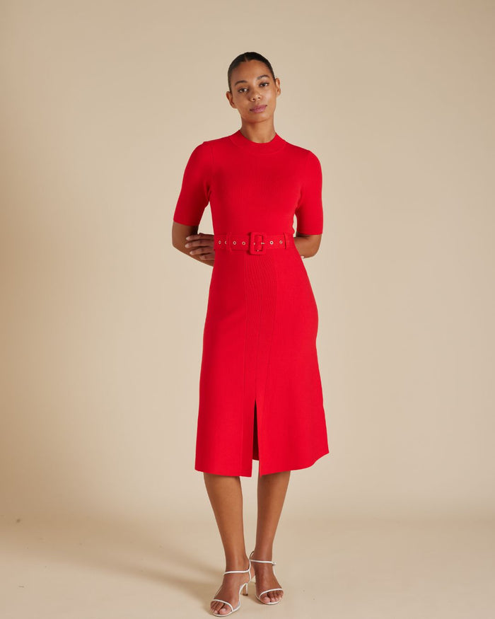 Parker Dress - Red