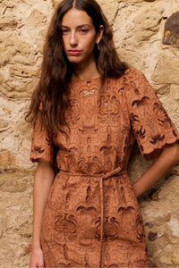 Zoe Kratzmann Guide Dress in Truffle