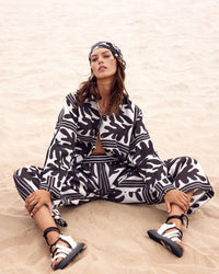 Breeze Pant - Frond Chocolate