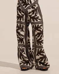 Breeze Pant - Frond Chocolate