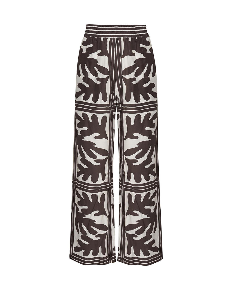 Breeze Pant - Frond Chocolate