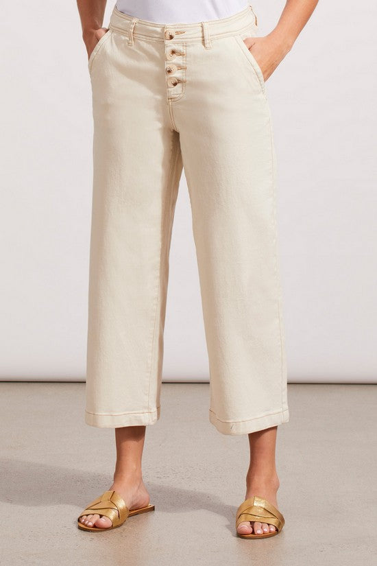 Audrey Wide Leg Capri