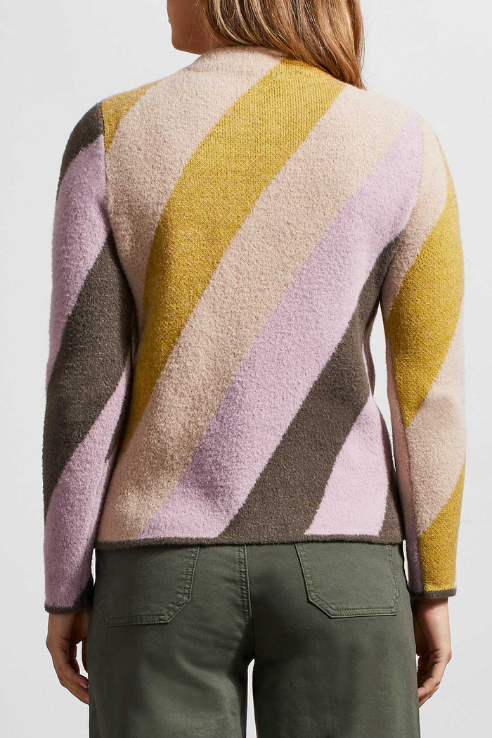 Mock Neck Sweater - Chartreuse