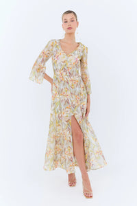 Eder by Anna - Camille Dress Floral Mustard