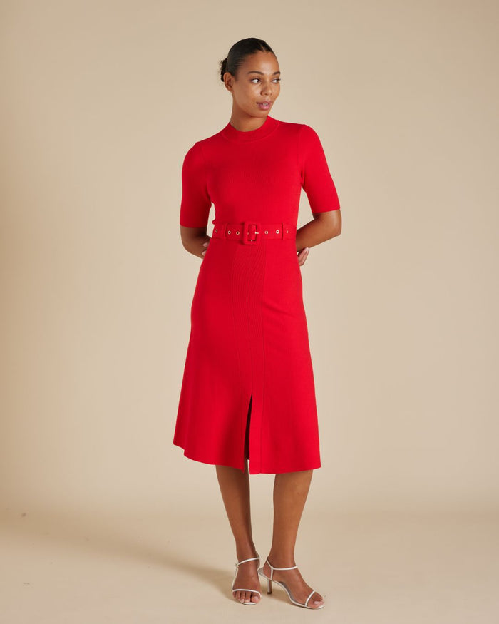 Parker Dress - Red