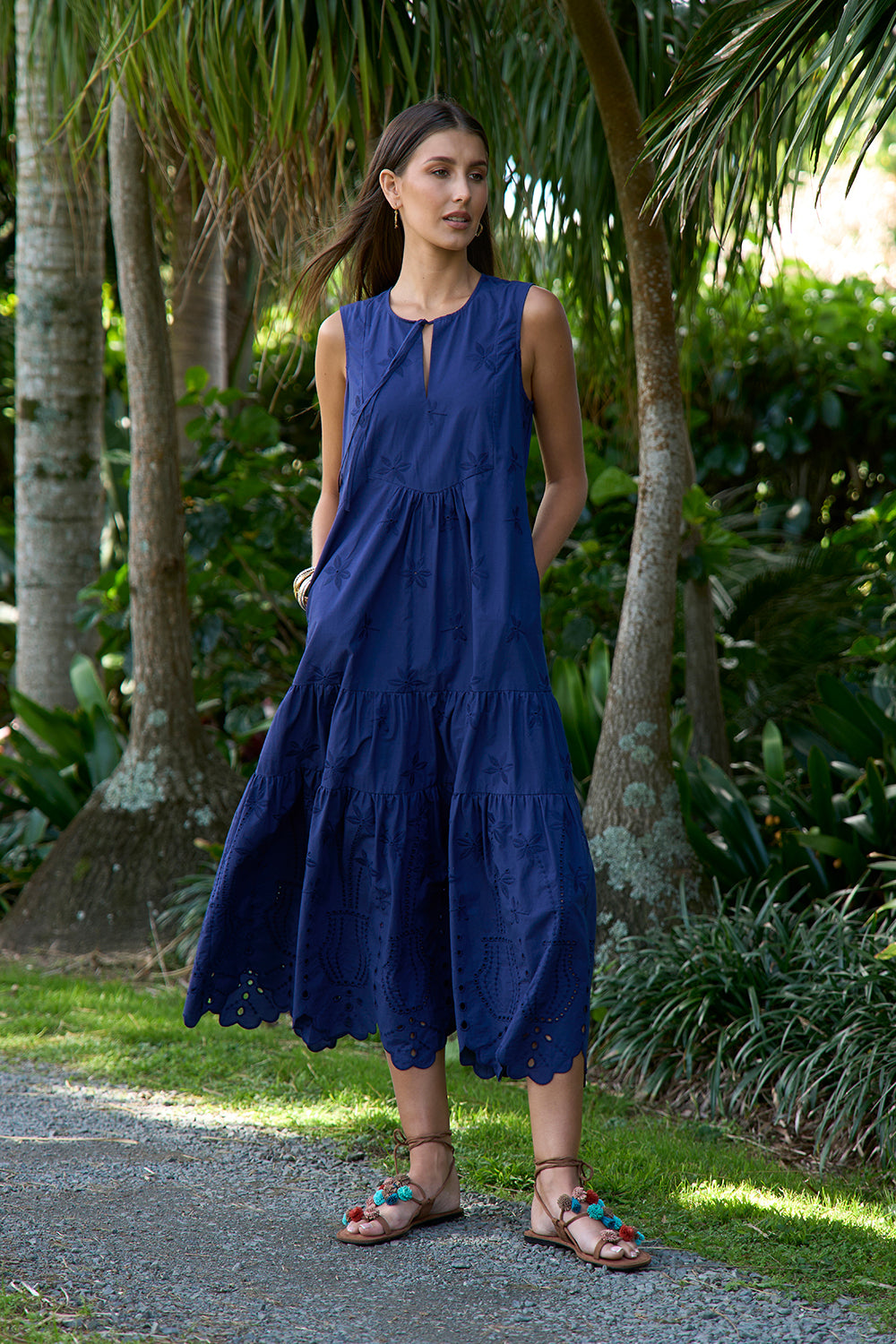 Loobies Story - Dragonfly Midi Dress - Ink