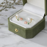 Tulip & Pearl Earring
