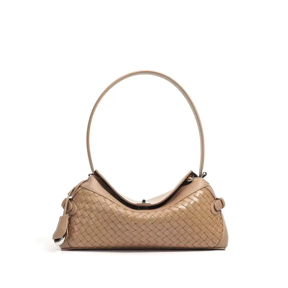 Tania Hird St Margaux cowhide bag nude close-up leather craftsmanship Blue Mountains boutique