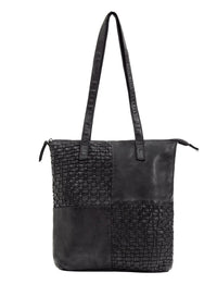 Serenade Leather - Long Reach Panelled Leather Bag