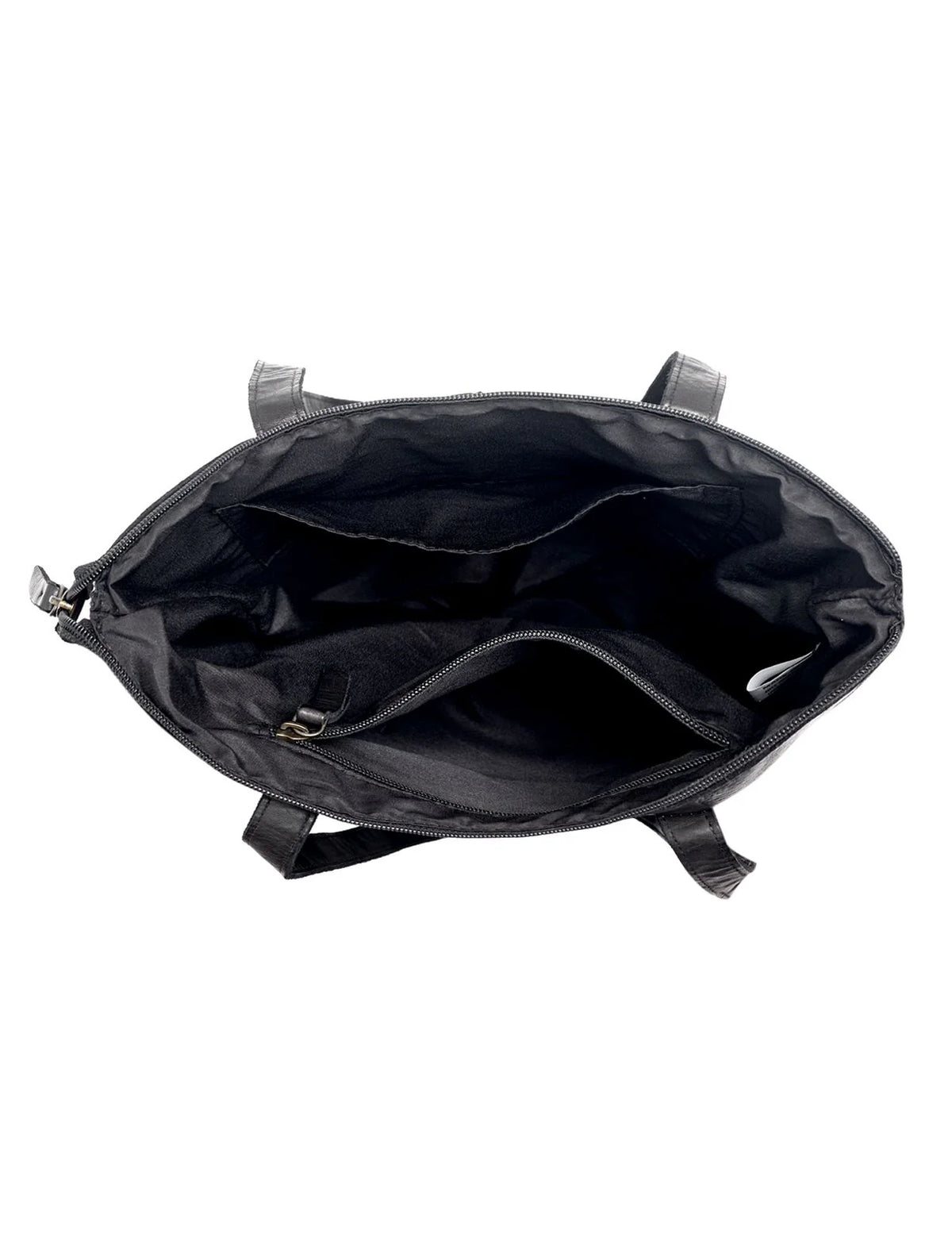 Serenade Leather - Long Reach Panelled Leather Bag