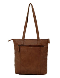 Serenade Leather - Long Reach Panelled Leather Bag