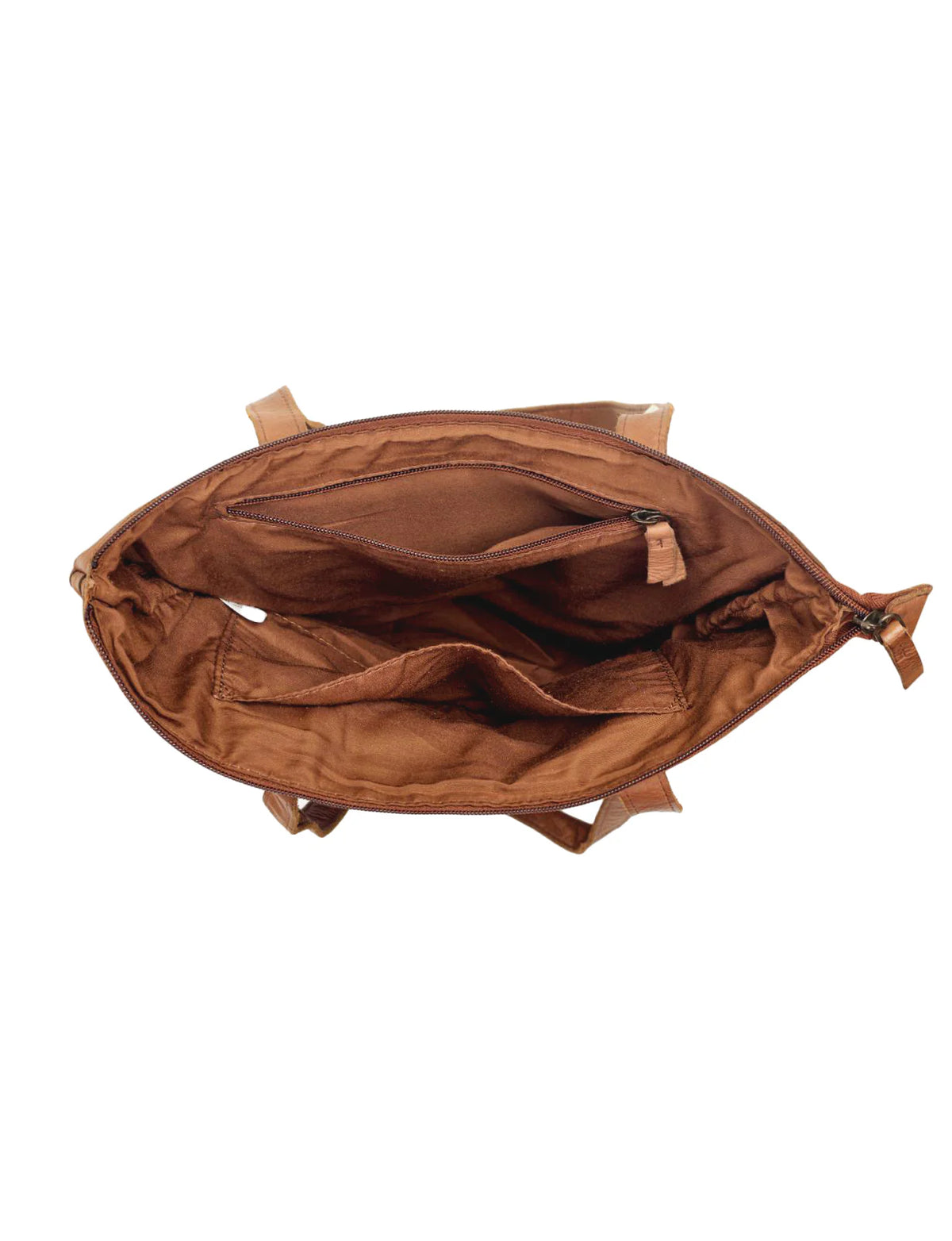 Serenade Leather - Long Reach Panelled Leather Bag