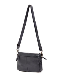 Serenade Leather - Renmark Woven Detail X-body Bag