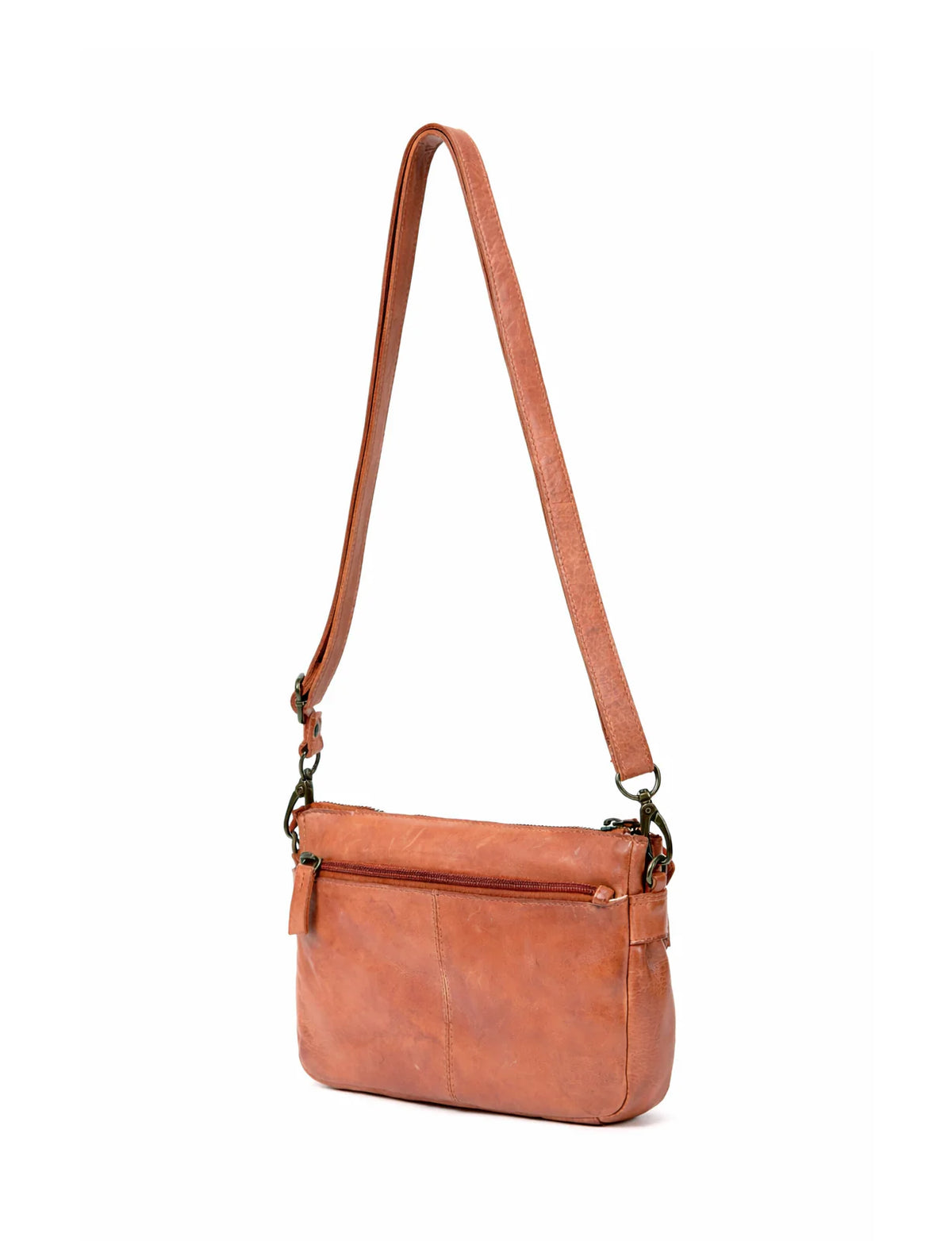 Serenade Leather - Renmark Woven Detail X-body Bag