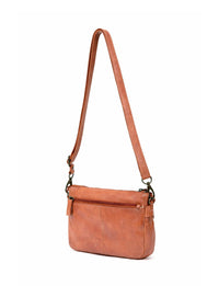 Serenade Leather - Renmark Woven Detail X-body Bag