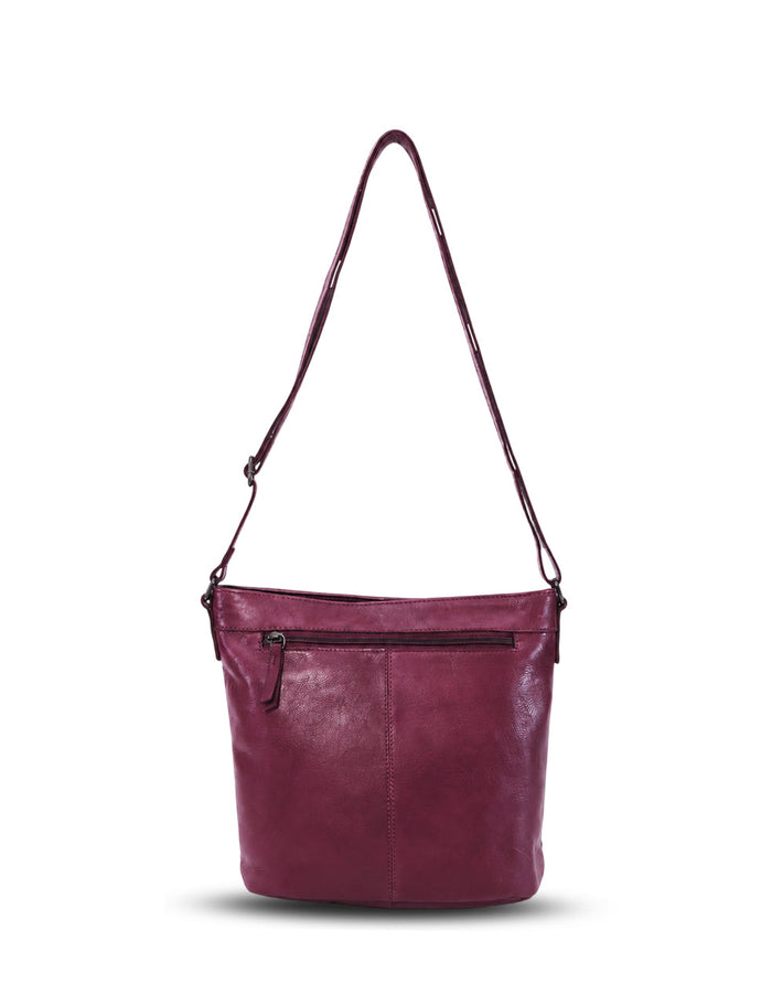 Serenade Coogee cross body bag in purple, alternate view