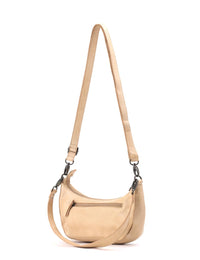 Serenade Sorrento Moon cross body bag in taupe, alternate view