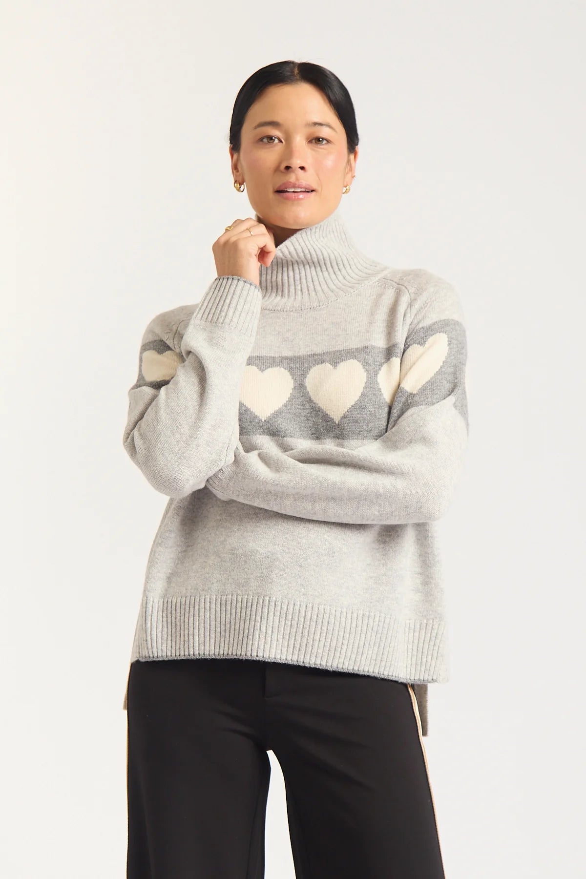 Alessandra - Bailey Merino Cashmere Sweater