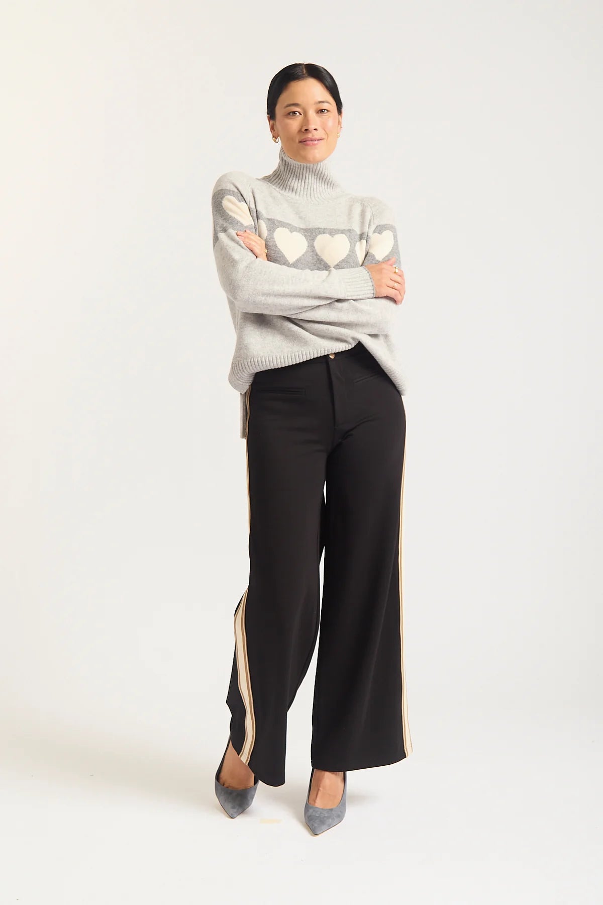 Alessandra - Bailey Merino Cashmere Sweater