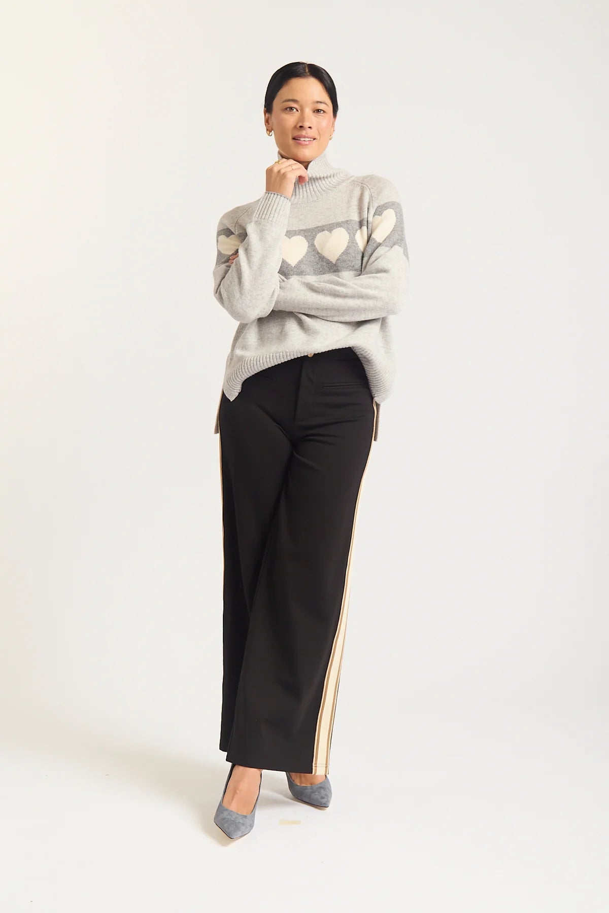 Alessandra - Bailey Merino Cashmere Sweater