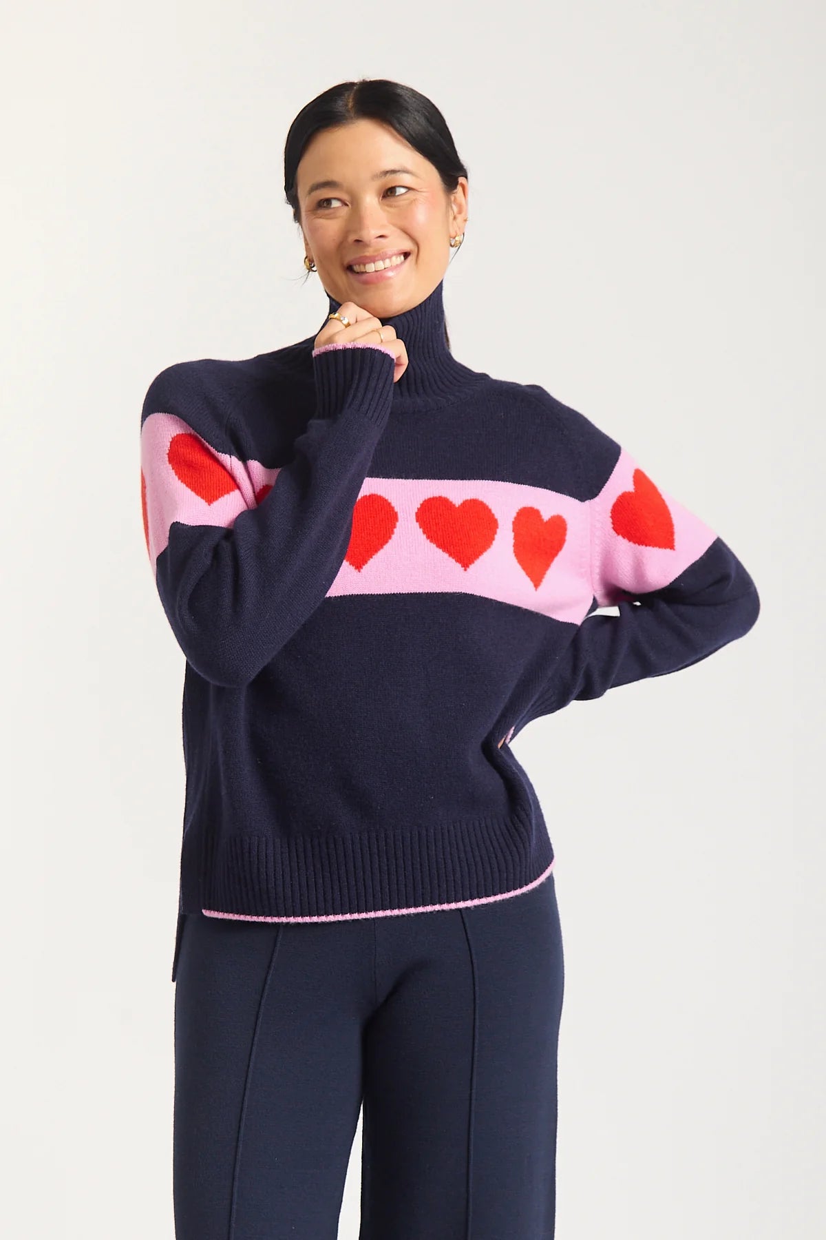 Alessandra - Bailey Merino Cashmere Sweater