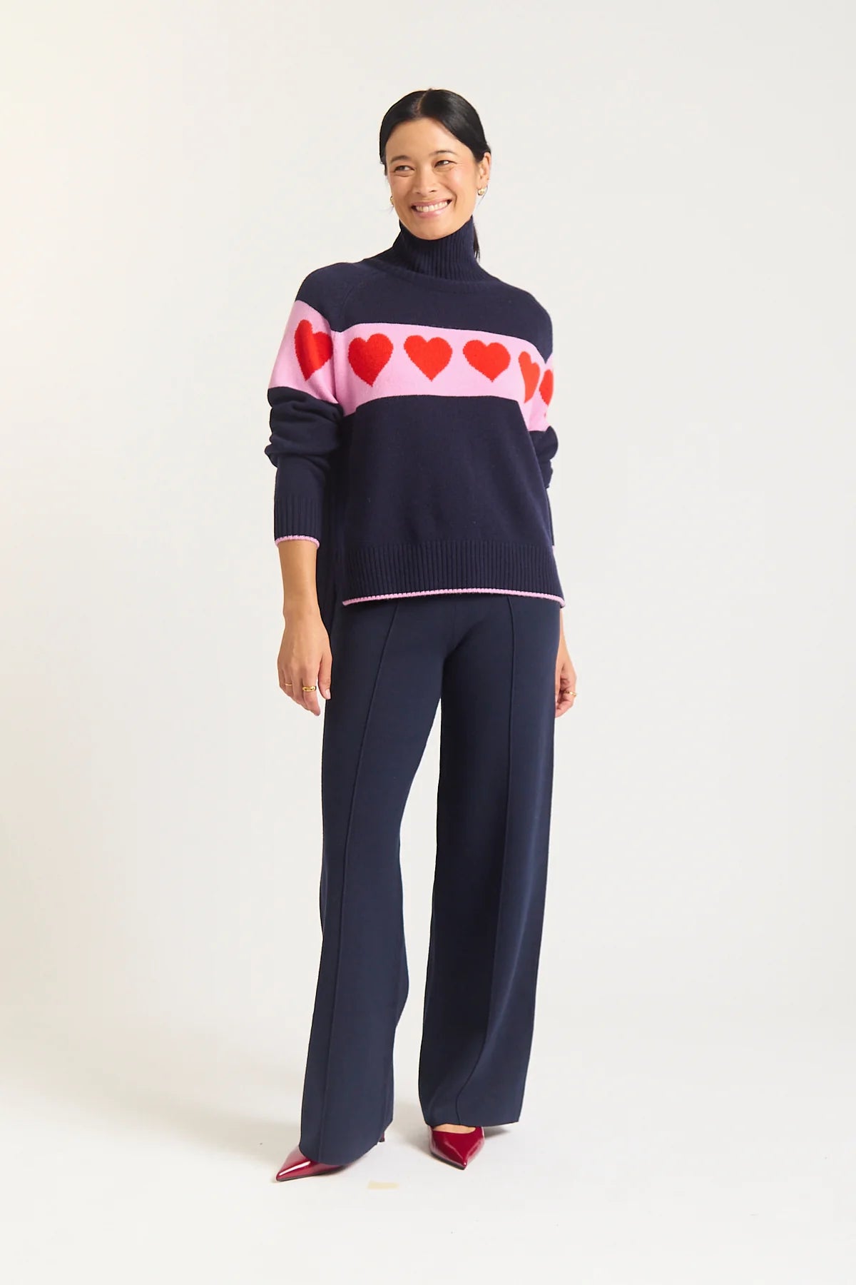 Alessandra - Bailey Merino Cashmere Sweater