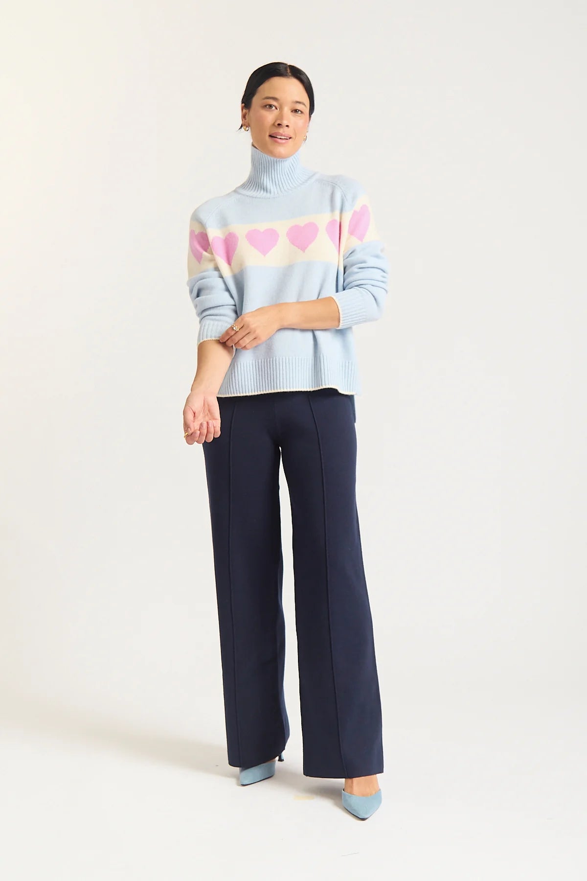 Alessandra - Bailey Merino Cashmere Sweater