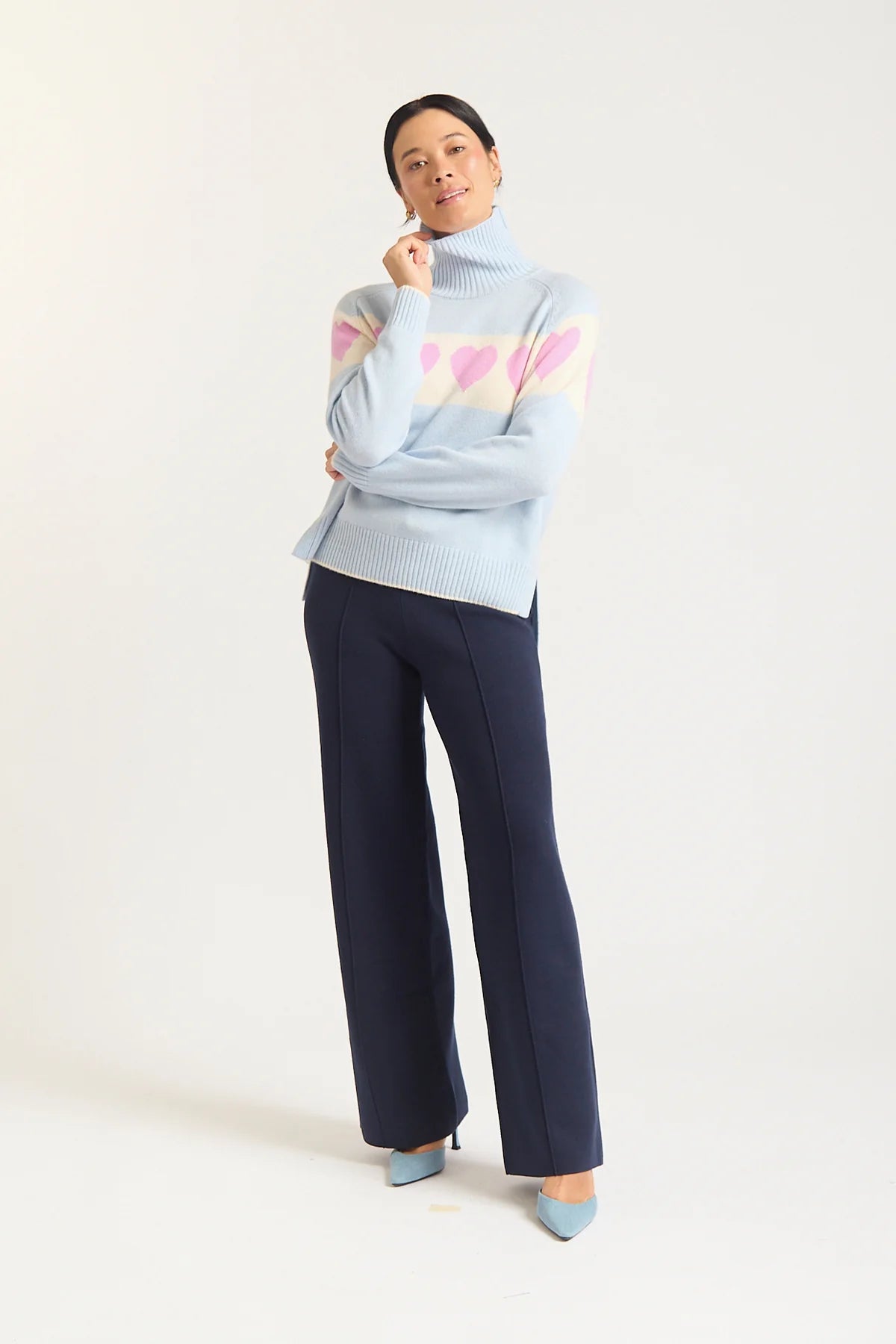 Alessandra - Bailey Merino Cashmere Sweater