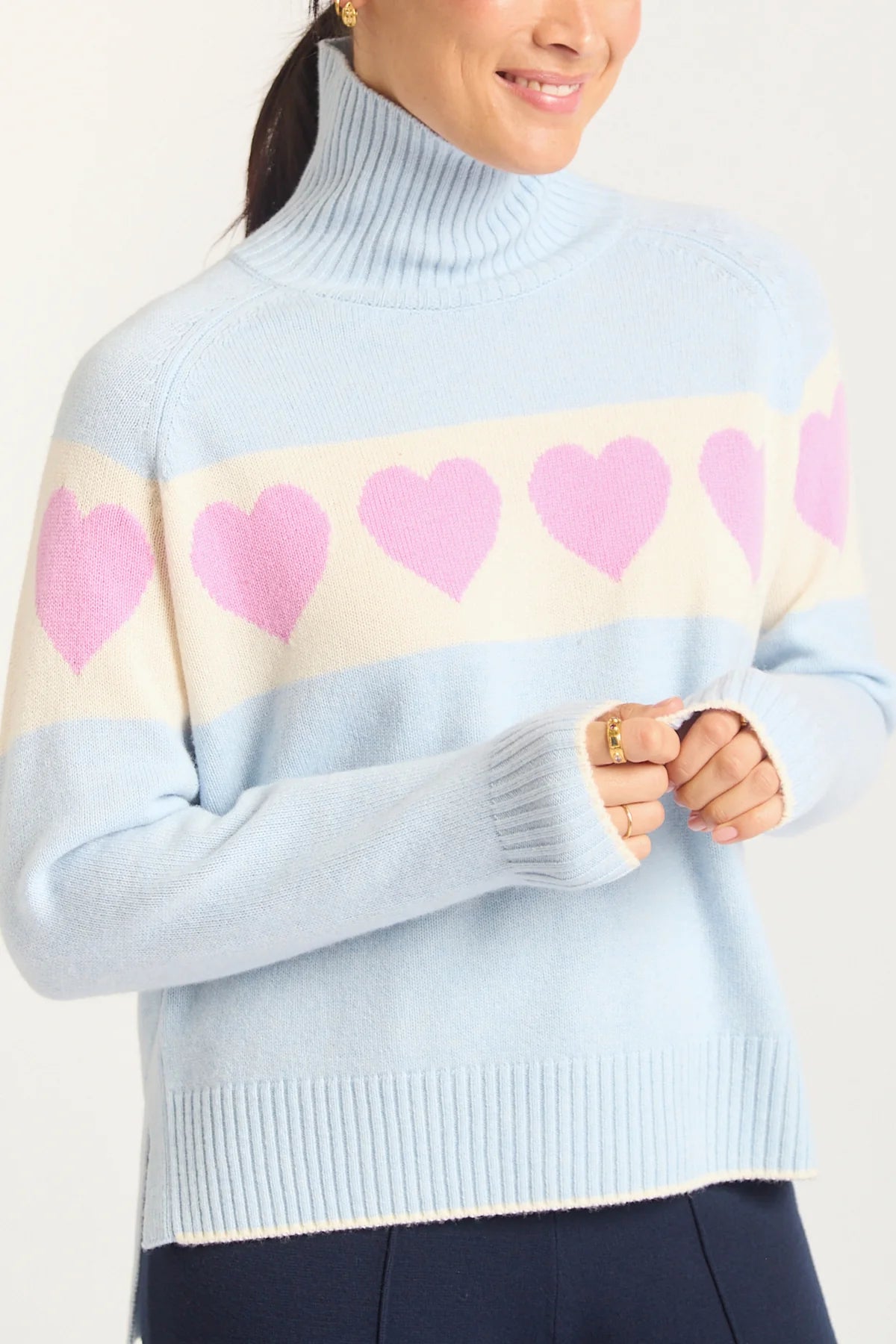 Alessandra - Bailey Merino Cashmere Sweater
