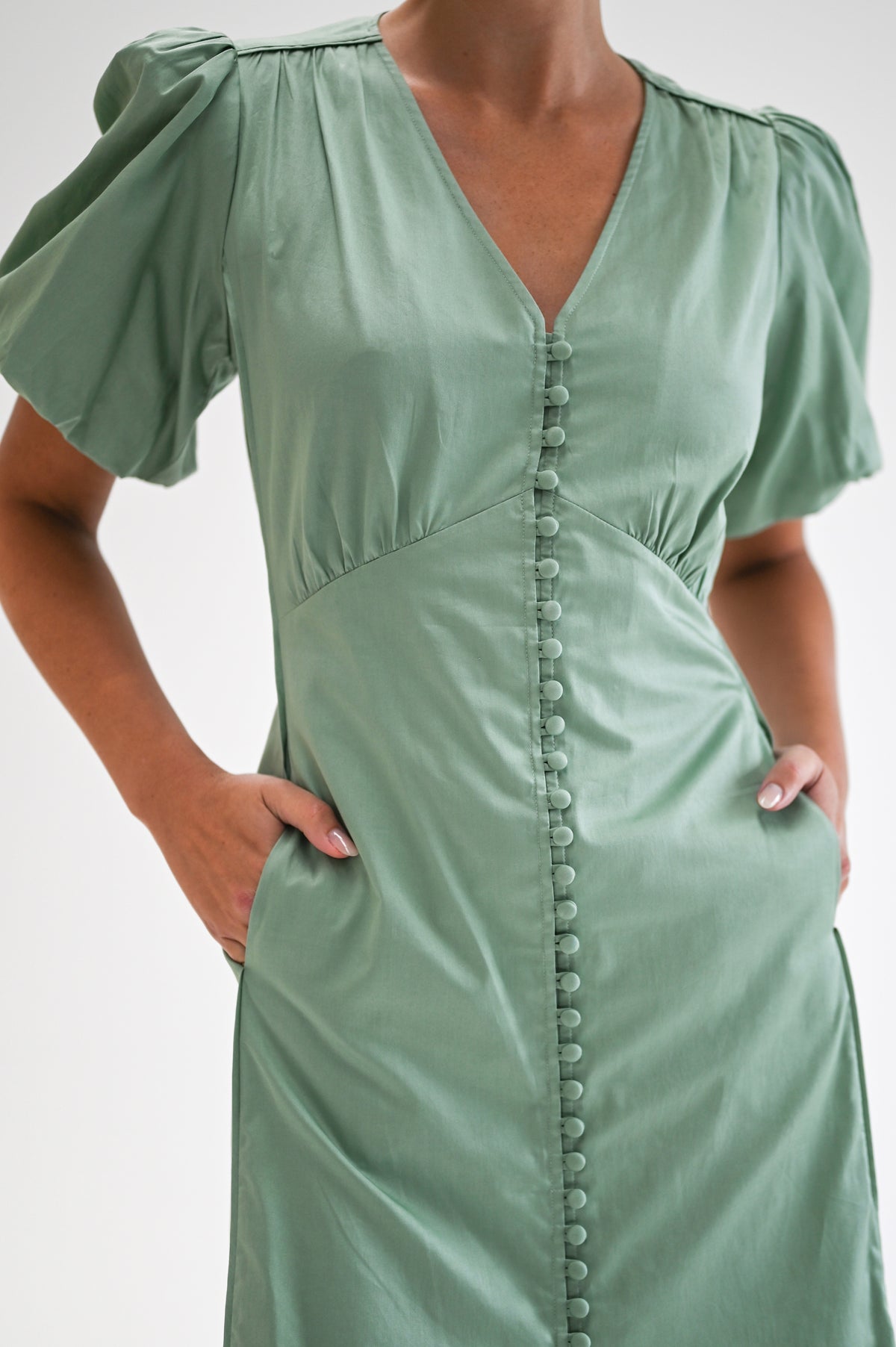 Wyatt Wylde - Anita Dress - Sage