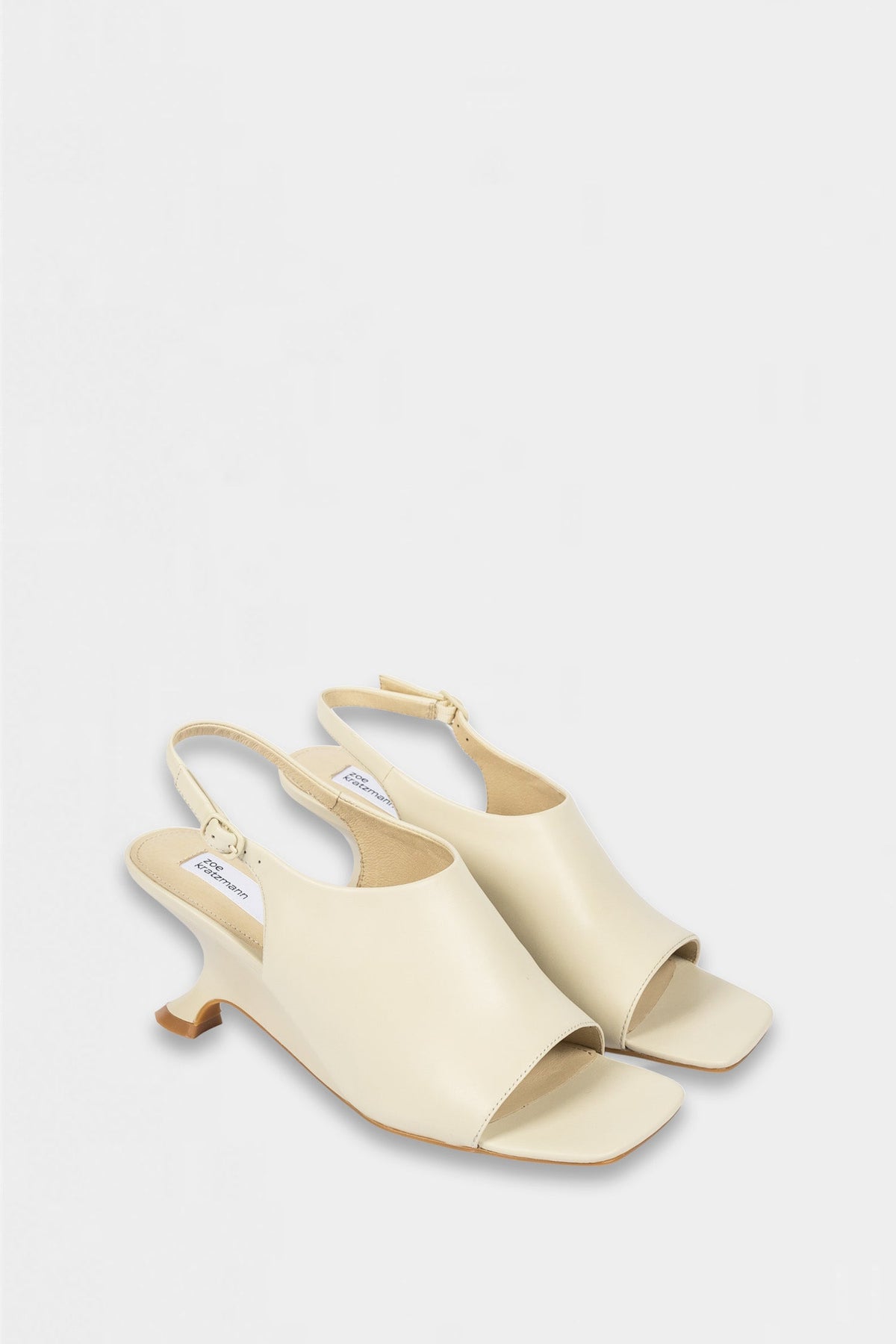 Zoe Kratzmann Dalliance Heel in Parchment - detail
