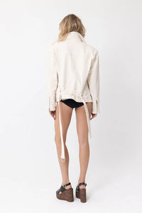 Joey the Label - Babe A Licious Biker Jacket - Sand