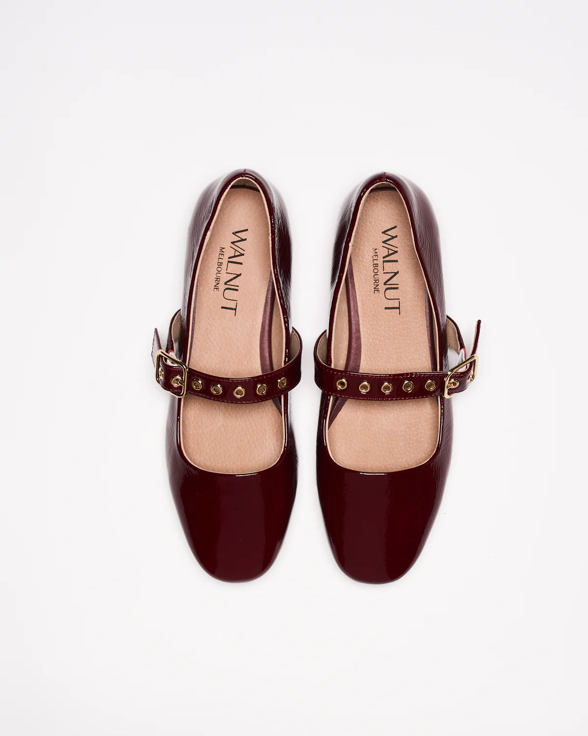 Bianca Leather Ballet - Red Patent