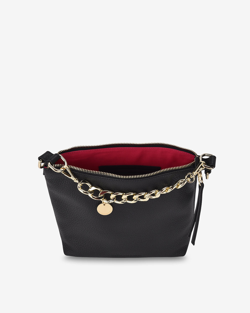 Arlington Milne Bonnie Crossbody Black Pebble