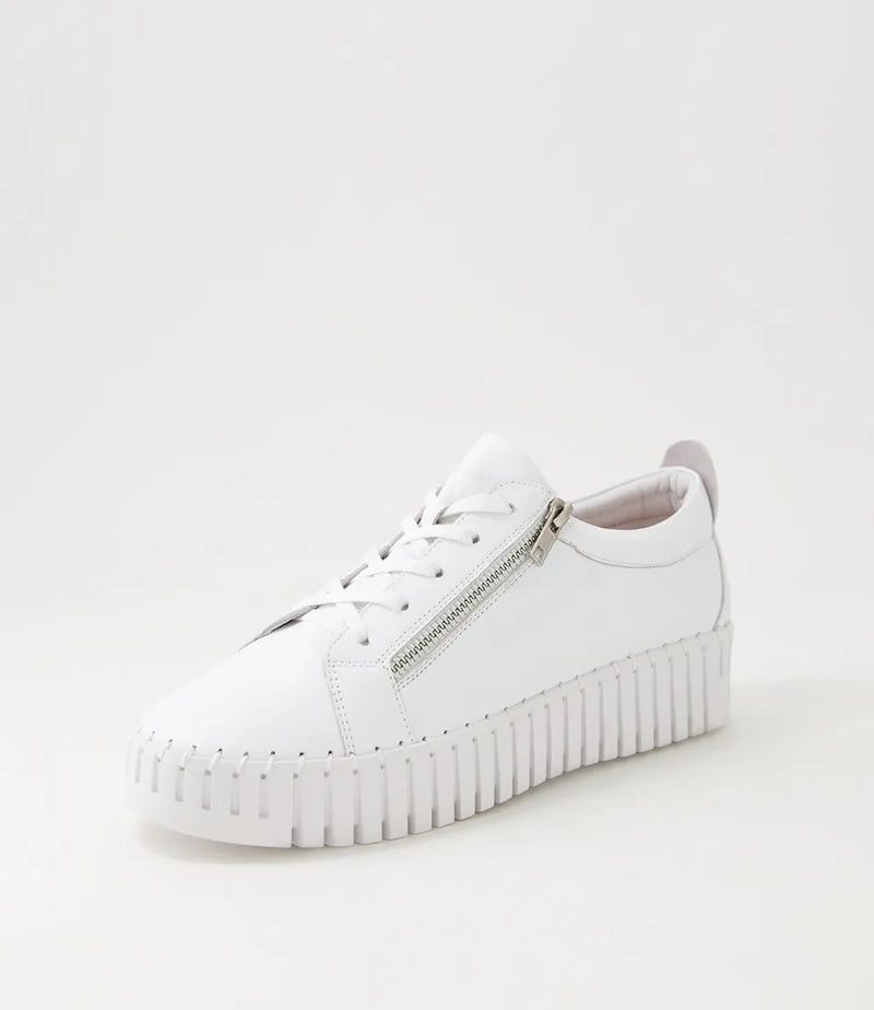 Django & Juliette - Bump White Sole Sneaker