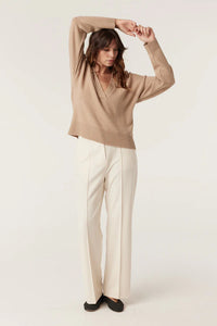Cable - Cashwool V Jumper