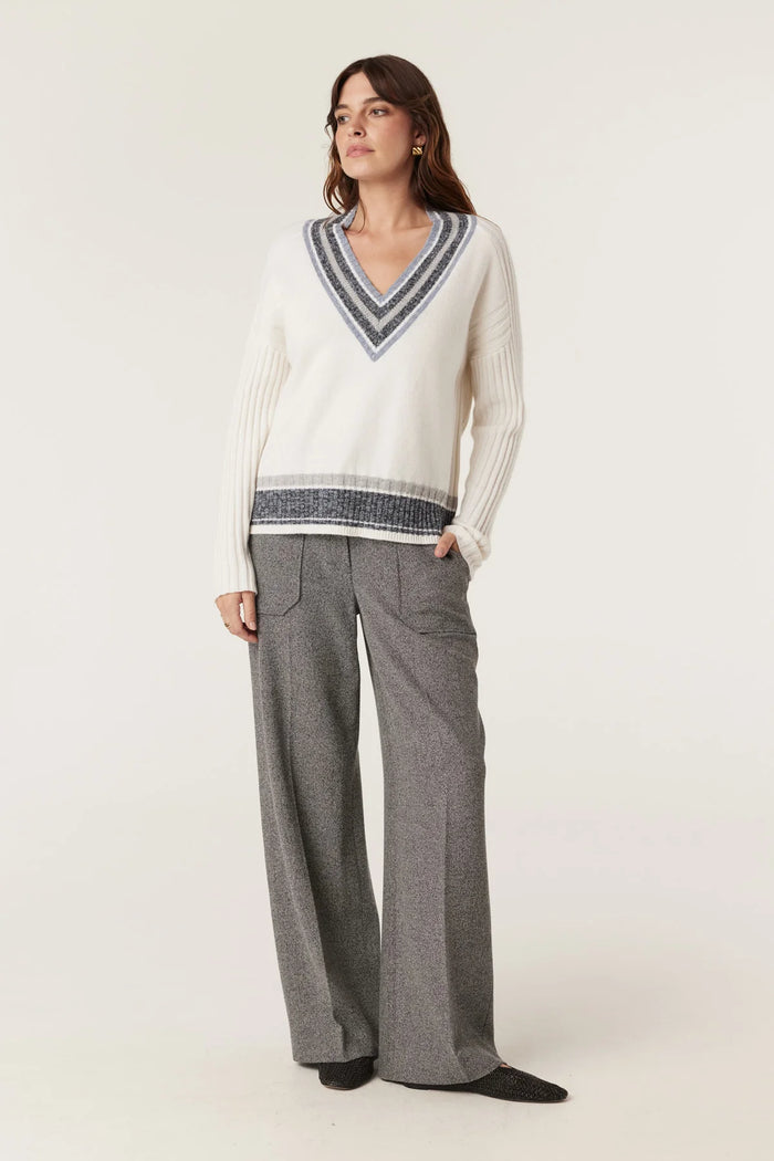 Cable - Cashwool - Varsity Jumper