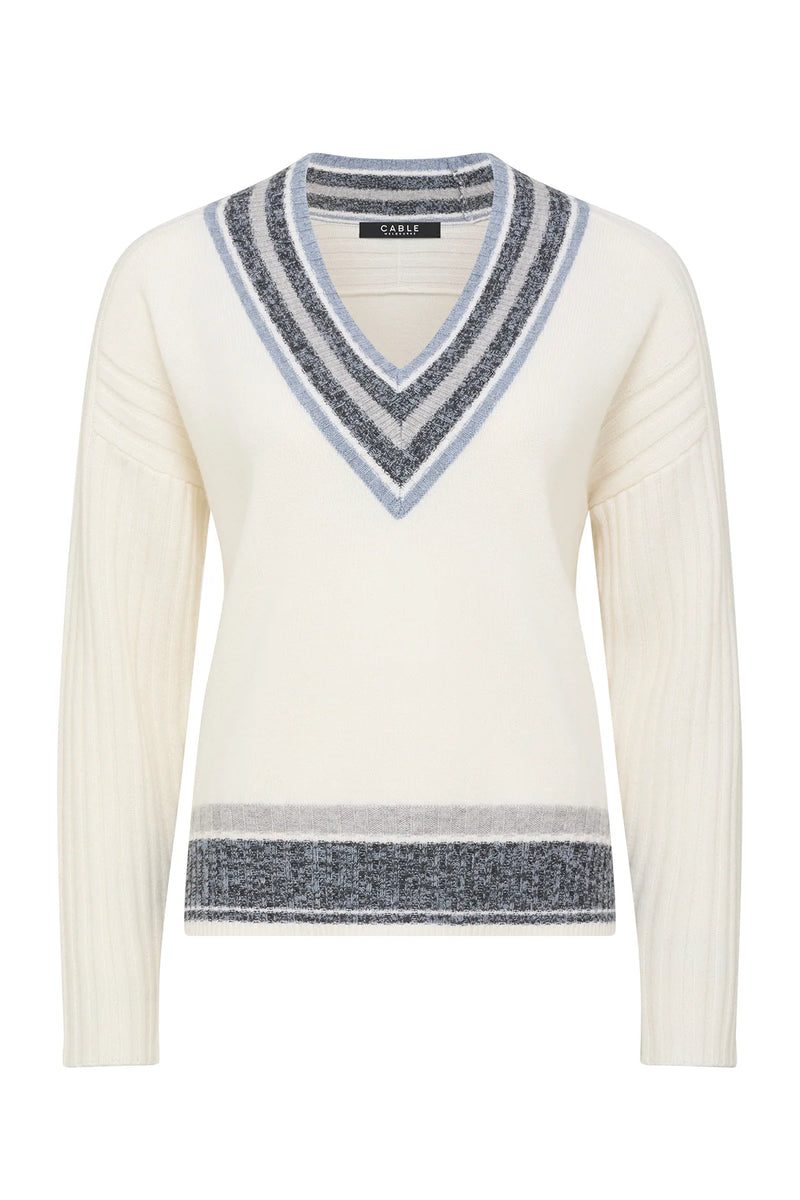 Cable - Cashwool - Varsity Jumper