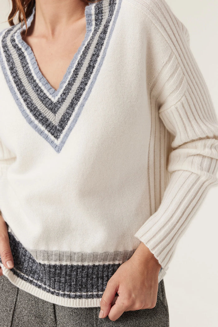 Cable - Cashwool - Varsity Jumper