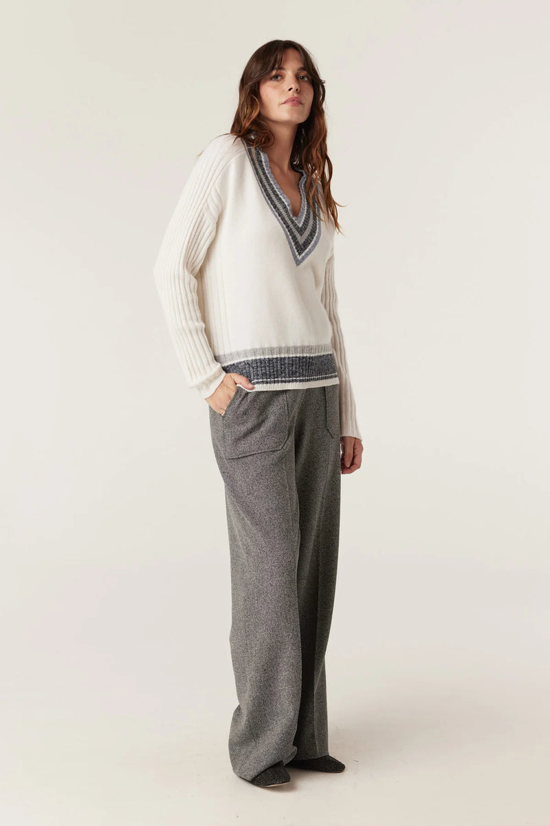 Cable - Cashwool - Varsity Jumper