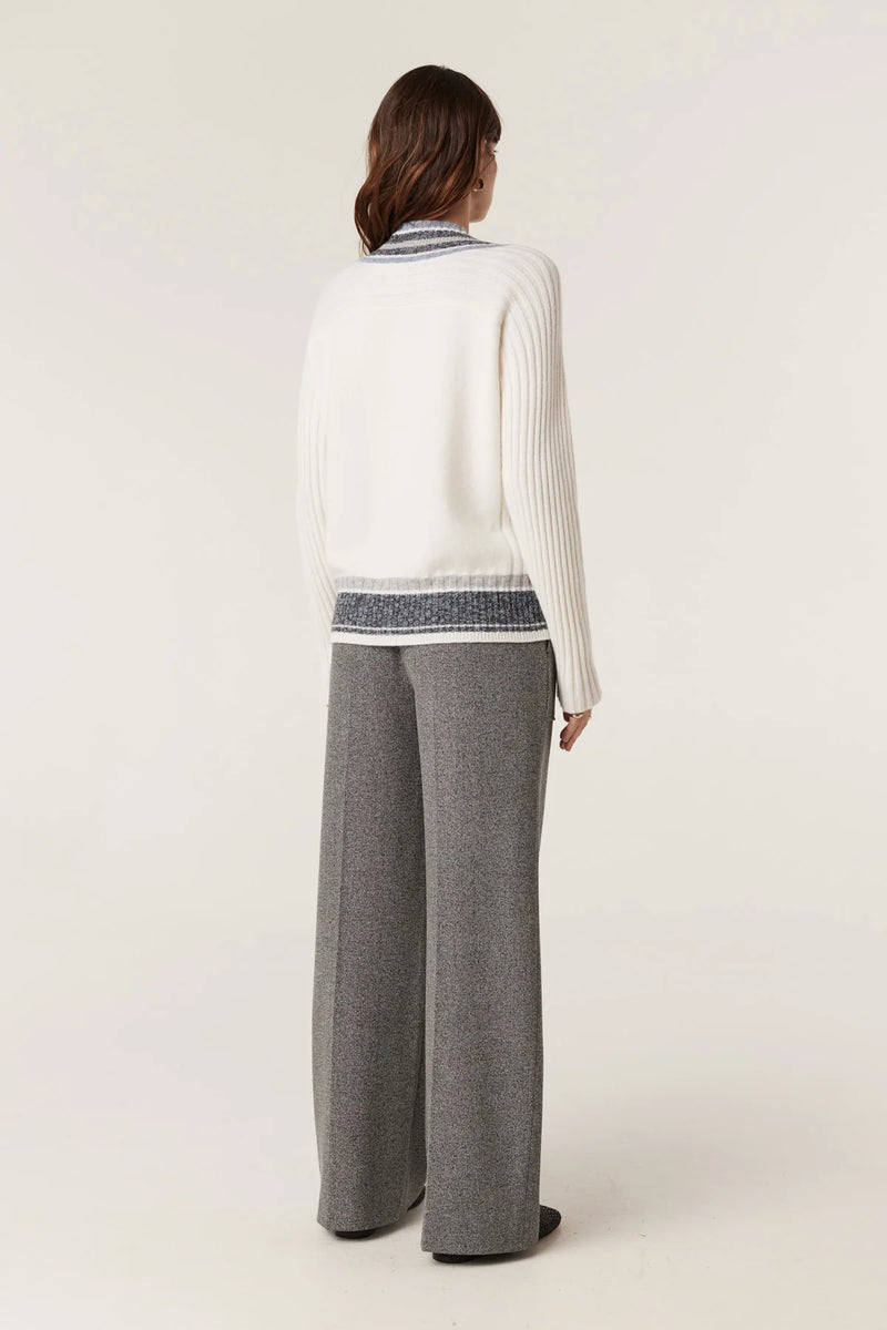 Cable - Cashwool - Varsity Jumper