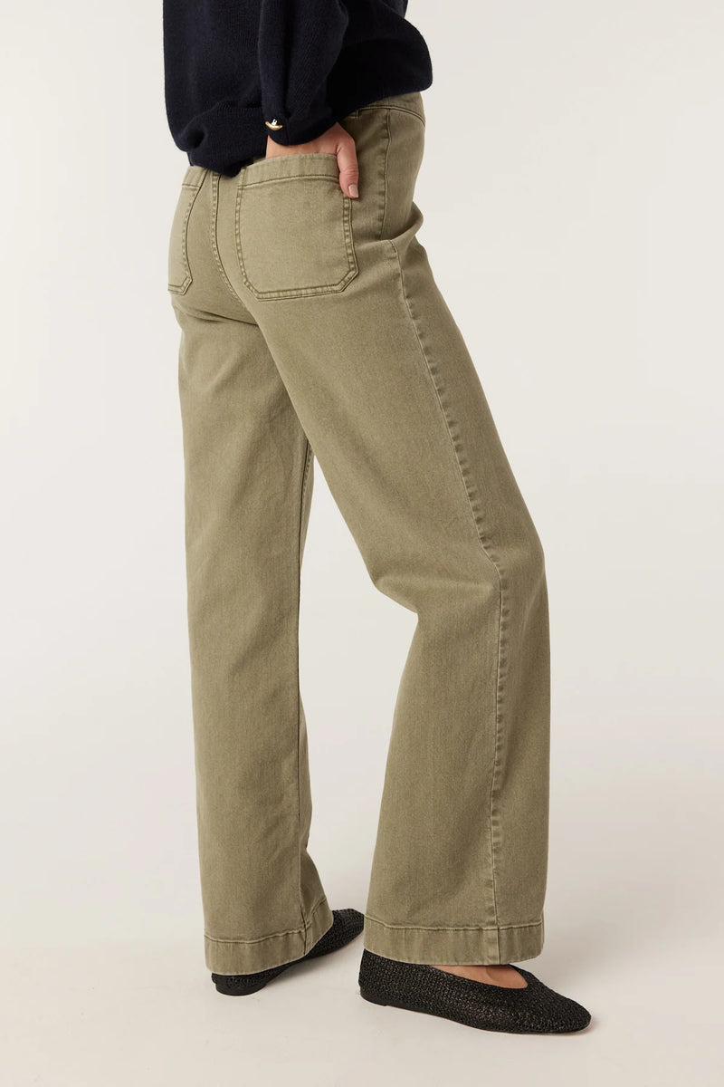 Cable - Claude Pant - Pistachio Green