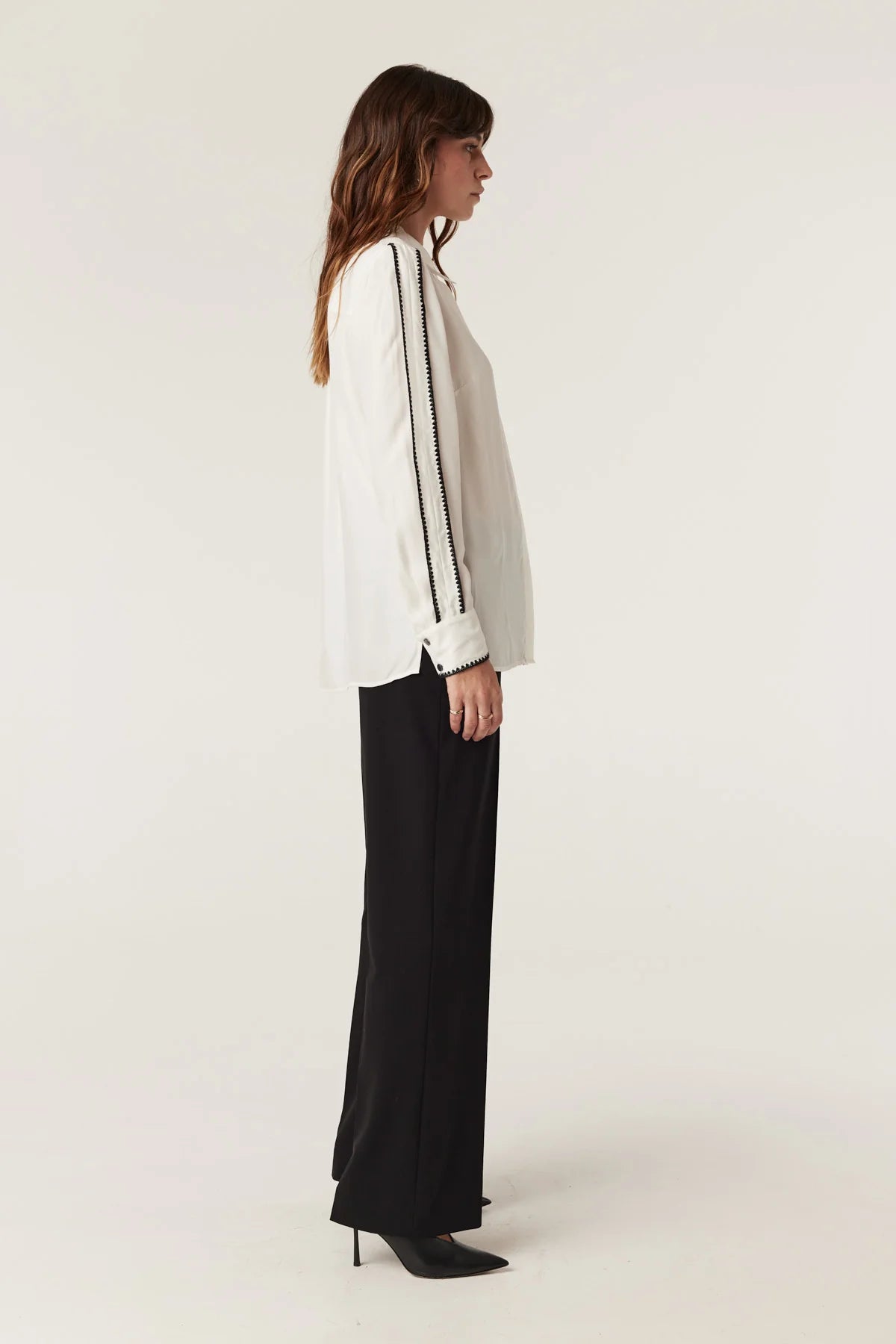 Cable - Ivory Blouse