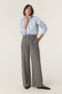 Cable - Evie Pant - Charcoal Marle